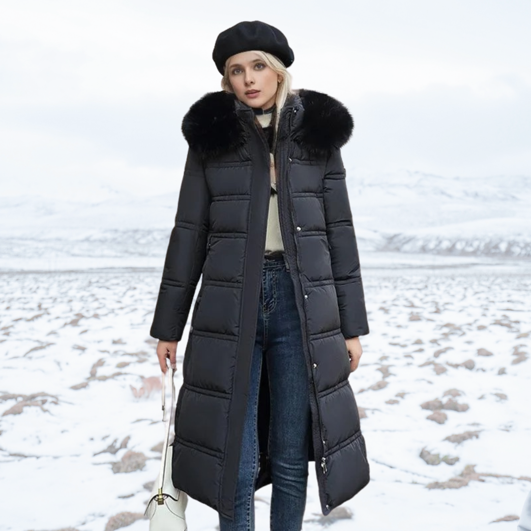 Camila™ - Parka d'hiver luxueuse avec capuche en fourrure