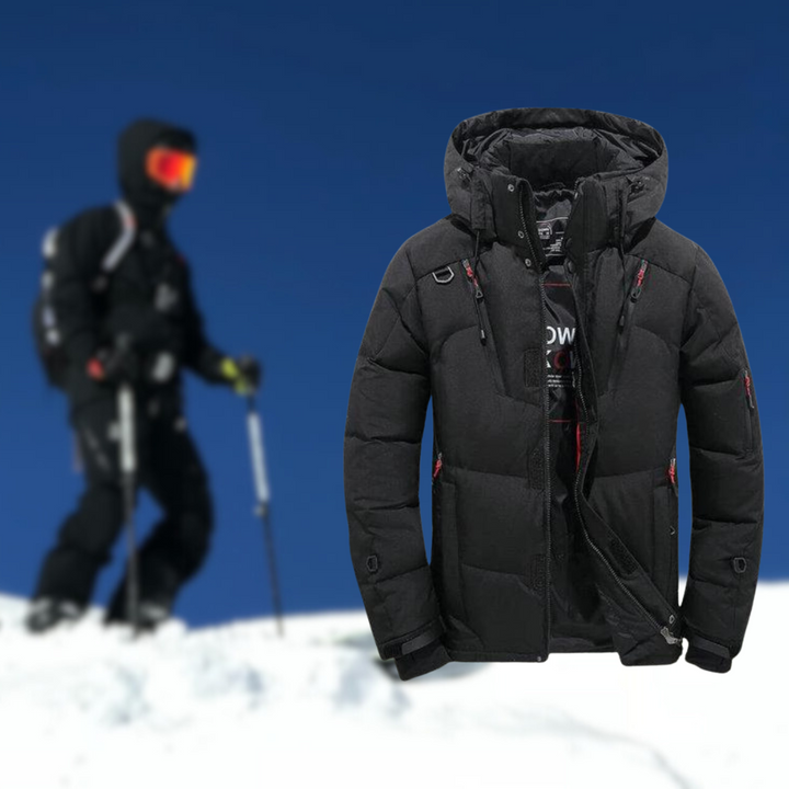 Kyle | Veste d'hiver pour homme de haute qualité avec capuche amovible