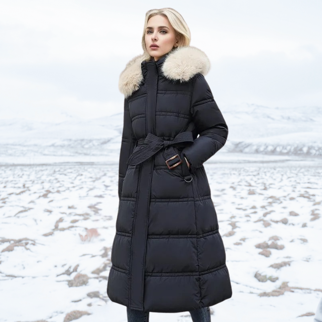 Camila™ - Parka d'hiver luxueuse avec capuche en fourrure