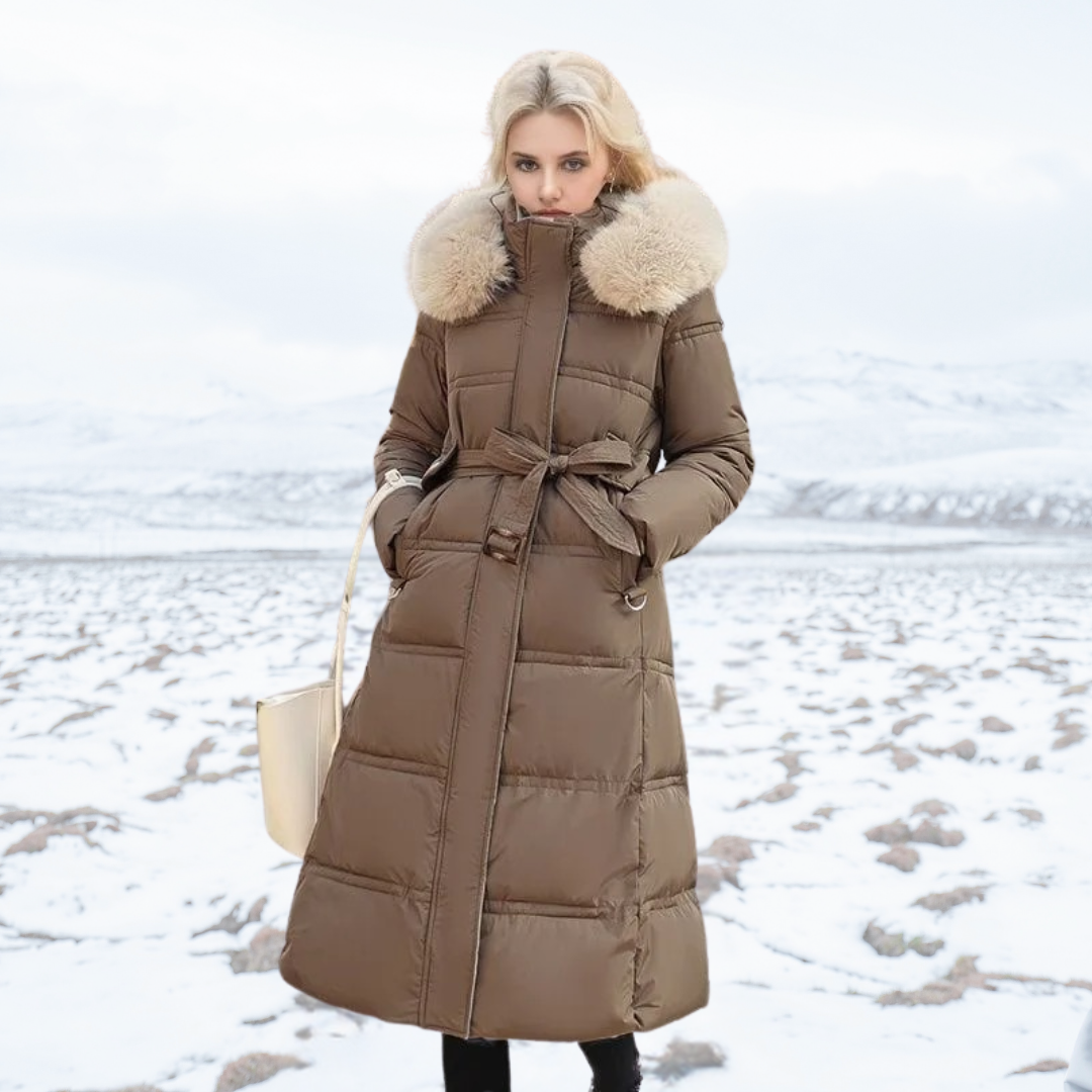 Camila™ - Parka d'hiver luxueuse avec capuche en fourrure