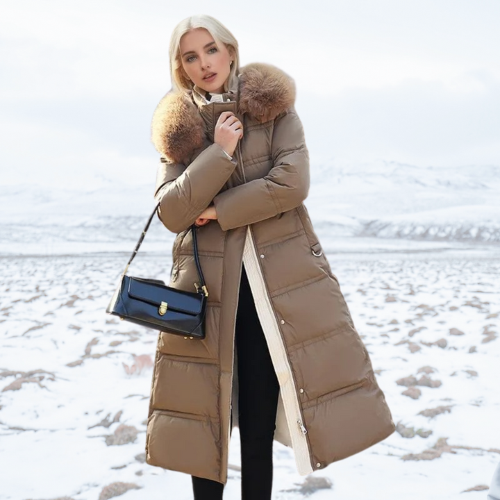 Camila™ - Parka d'hiver luxueuse avec capuche en fourrure