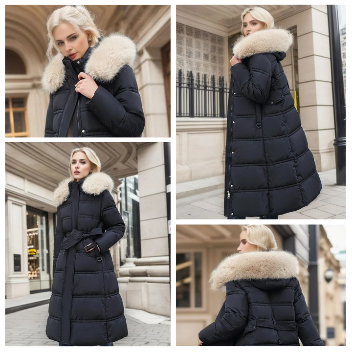 Camila™ - Parka d'hiver luxueuse avec capuche en fourrure